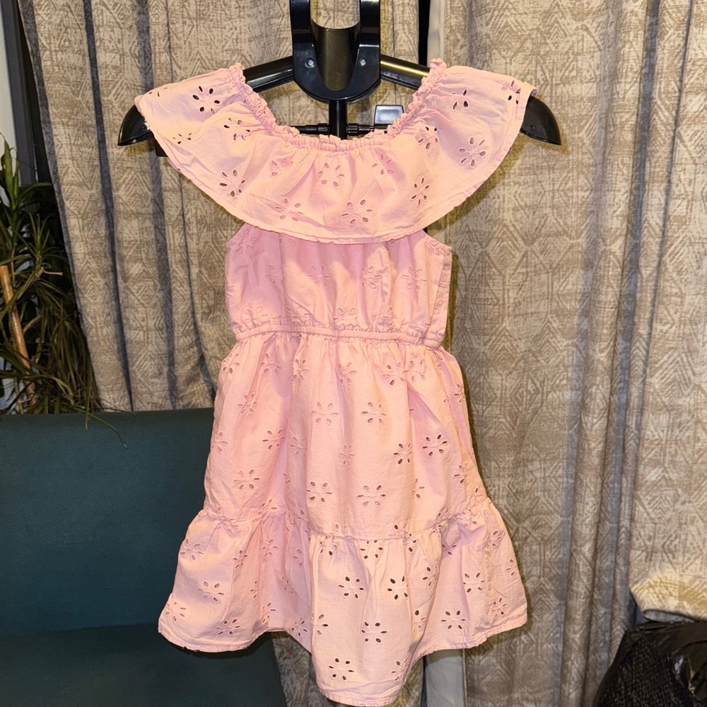 GAP KIDS - Pink Eyelet Kids Dress